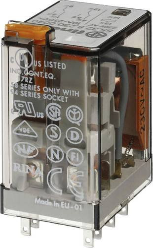 Finder Steckrelais 55.32.8.110.0054 110 V/AC 10A 2 Wechsler multicolour - Bild 1