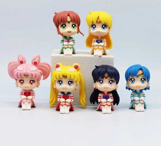 Yiran toy 1 Sailor Moon Actionfigur PVC Set - Bild 1