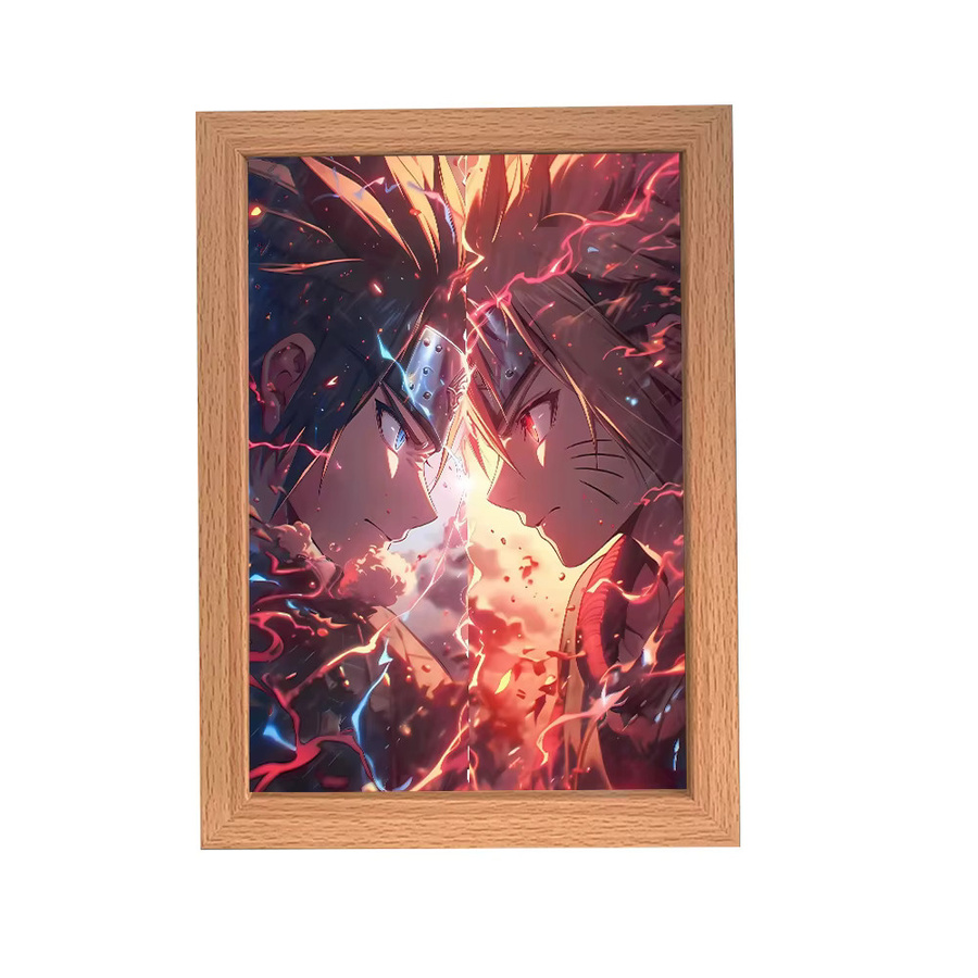 Bandai Naruto Uchiha Sasuke LED Nachtlicht zur Schlafzimmer Dekoration - Bild 2