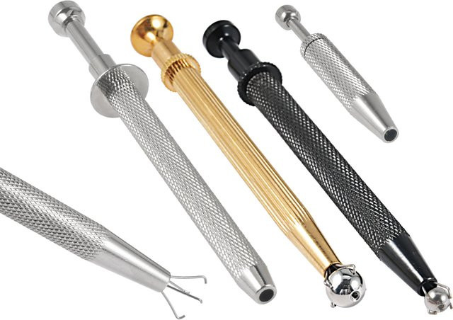 Dreamlee Piercing Werkzeug, Quad Prong Perlen Halter, Chirurgenstahl - Bild 1