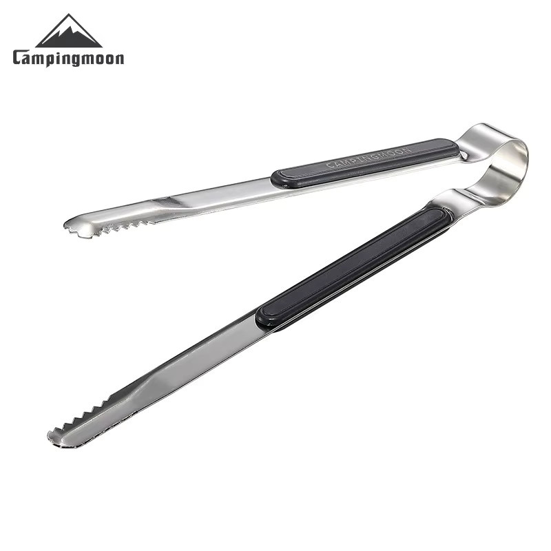 Campingmoon Edelstahl Grillclip in Silber zum Schutz vor Verbrennungen für Camping und Grillen - Bild 3