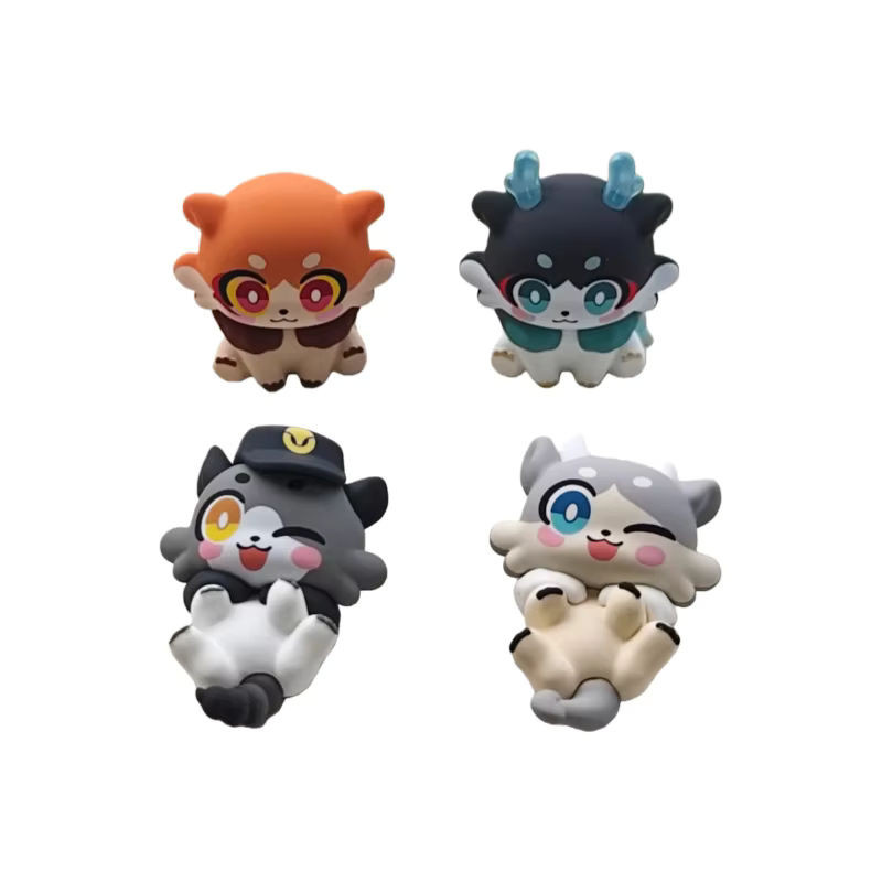 TOYOLEE Honkai Star Rail Awoo Awoo Chimera Serie Blind Box Mini Figuren Mehrfarbig - Bild 1