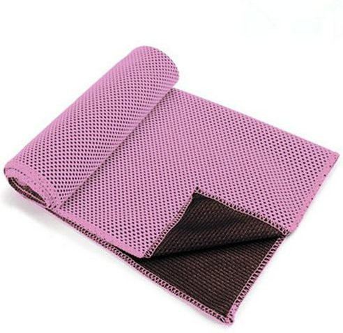 HomeHarmony Kühlendes Eishandtuch für Outdoor-Sport in Rosa, B/H: 30 x 80 cm - Bild 1