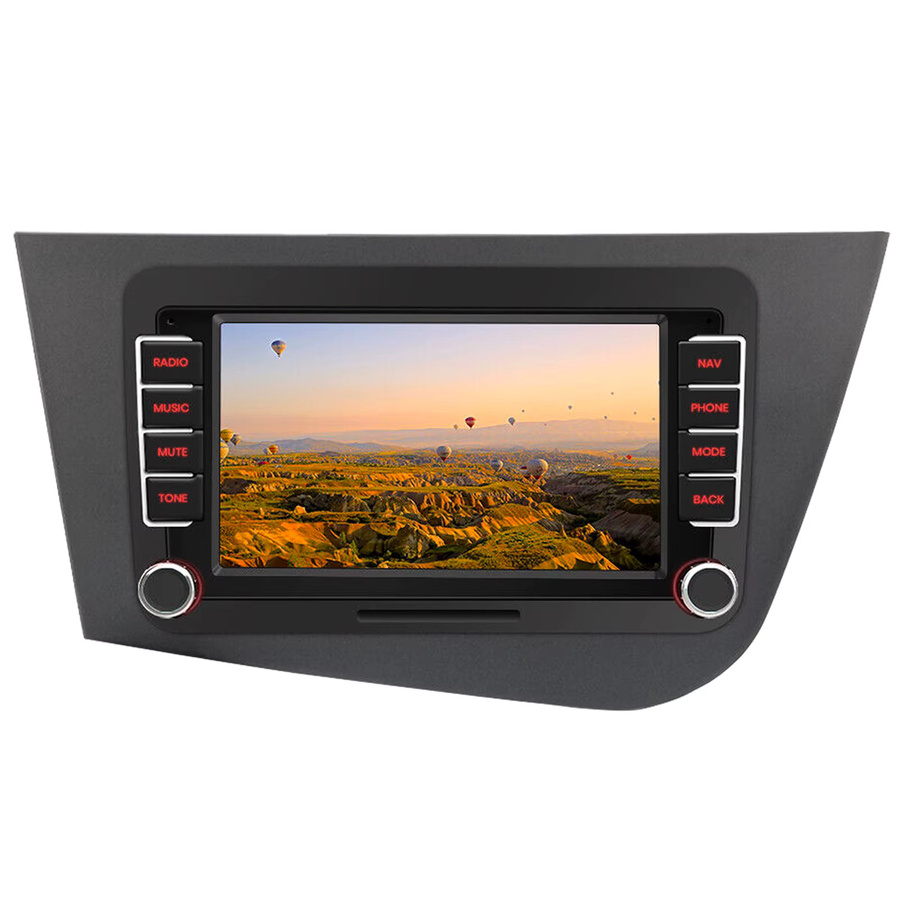ESSGOO Android 15 Carplay Headunit für Seat Leon 1P1 05-11 mit 7 Zoll Touchscreen, GPS, WIFI und kabellosem Android Auto, Schwarz - Bild 6