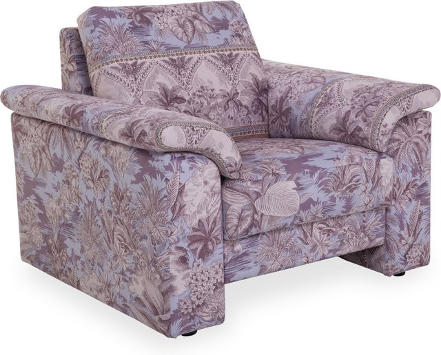 Sessel Bassetti Bologna in buntem Stoff mit modernem Design und Armlehnen - Bild 1
