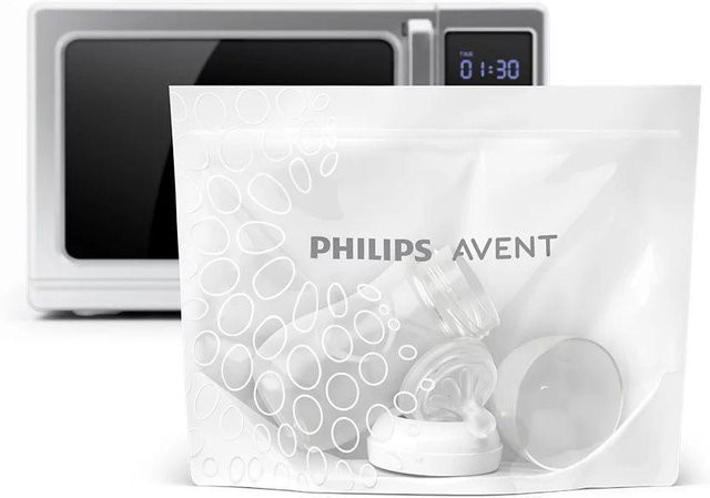 Philips Avent SCF297/05 Sterilisationsbeutel, mikrowellengeeignet, transparent - Bild 1