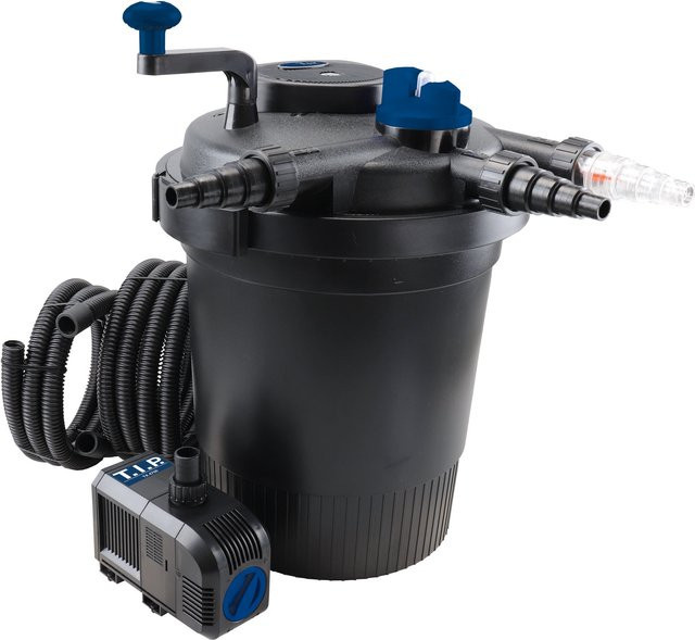 T.I.P. Teichdruckfilter TFP 15000 UV 13 Filter-Set mit UVC-Klärgerät 4500 l/h - Bild 1
