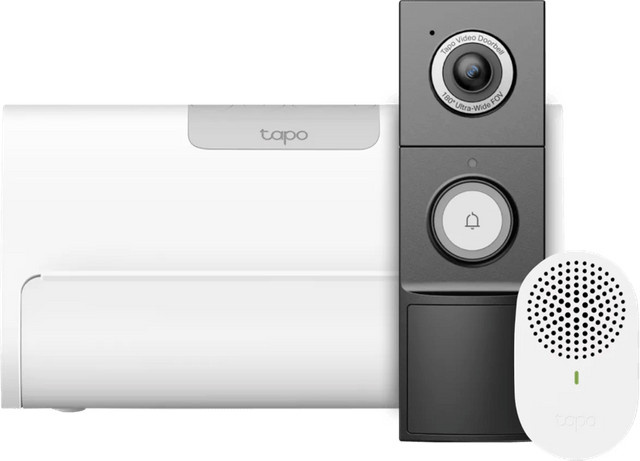 TP-Link Tapo D235 Smart Battery & Wired Doorbell mit H500 CentralHub und Wi-Fi-Anbindung - Bild 1