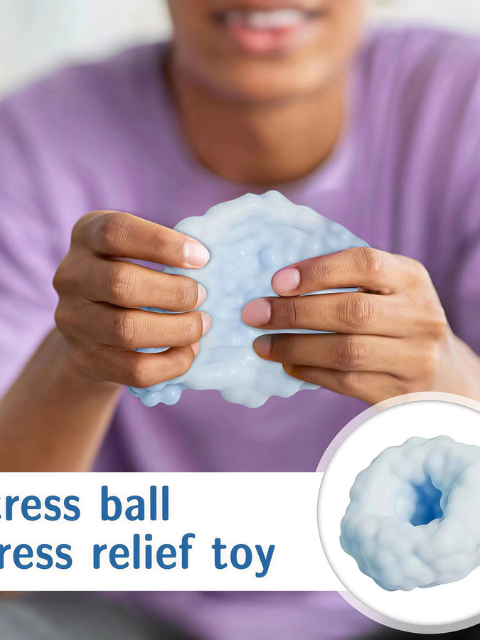 Potdemiel Squishy Stressabbau-Ball, Fidget-Spielzeug, Antistress-Entspannungsspielzeug - Bild 3