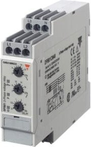 Carlo Gavazzi Phasenüberwachungsrelais DPB01CM48 in Grau, 380-780VAC - Bild 1