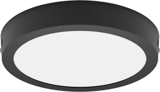 Philips LED-Einbauspot Magneos Slim Surface DL252, rund, Schwarz, warmweiß, Durchmesser: 21 cm - Bild 1