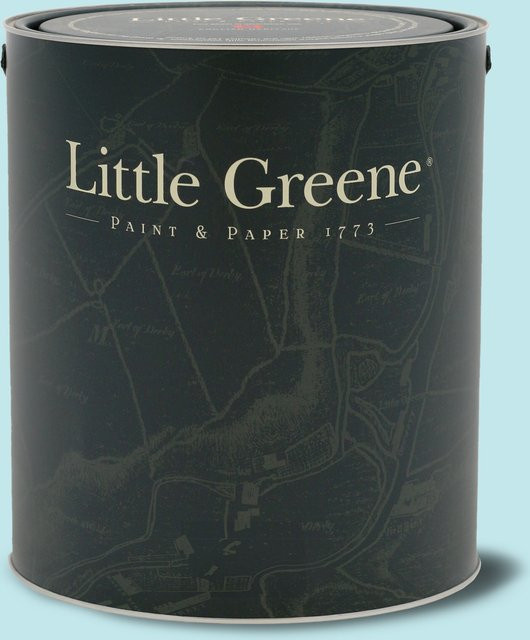 Little Greene Intelligent Matt Emulsion Archive Colour Pale Berlin 258 Blau Grau 2,5l - Bild 1