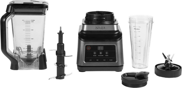 Ninja BN750EU 2-in-1 Standmixer mit 1200W in Schwarz und Grau matt - Bild 3