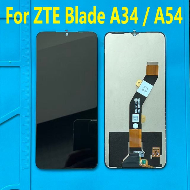 ZTE Blade A34 / A54 LCD-Display und Touchscreen-Digitizer-Baugruppe in Schwarz - Bild 1
