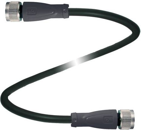 Pepperl+Fuchs 285728 Sensor-Aktor-Steckverbinder in Schwarz mit 4 Polen und 0,75 m Kabellänge - Bild 1