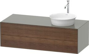 Duravit Waschtischunterschrank White Tulip in White, B/T: 130 x 55 cm - Bild 1