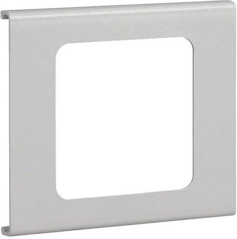 Hager Blende L91107030 Grau aus Kunststoff für bündigen Einbau - Bild 1