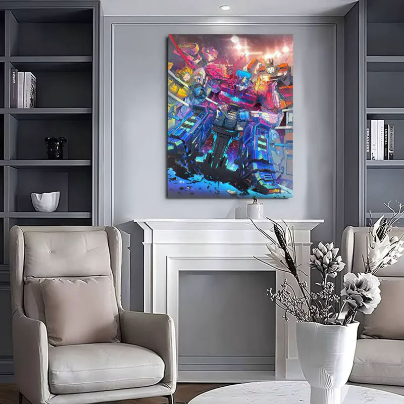 Wasserfeste Transformers Anime-Poster Aufkleber für die Raumdekoration in Mehrfarbig - Bild 5