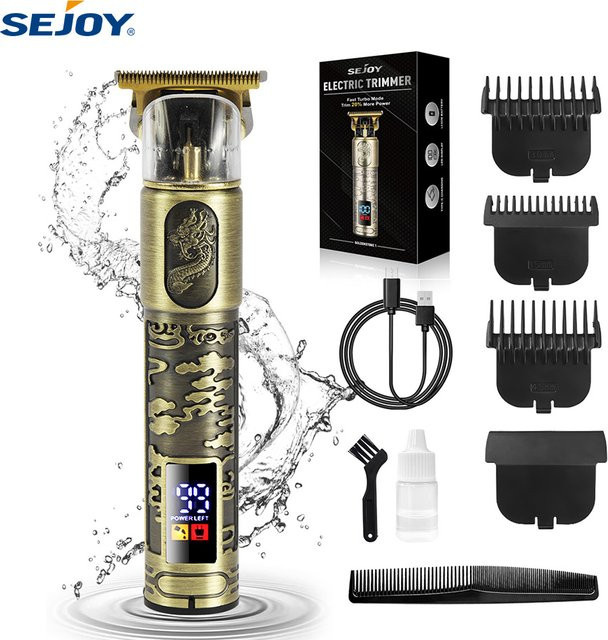 SEJOY Elektrische Haarschneidemaschine, Gold, Unisex - Bild 1