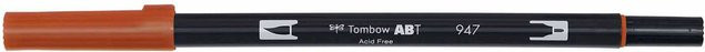 Tombow ABT Dual Brush Pen in Burnt Sienna 947 (Braun) - Bild 1