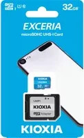 Kioxia Exceria G2 microSDHC Speicherkarte mit 32 GB und V30 Geschwindigkeit in Multicolor - Bild 1