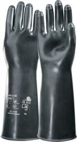 Honeywell Butoject 898 Chemikalienschutzhandschuhe aus Latex in Schwarz, Größe XXL - Bild 1
