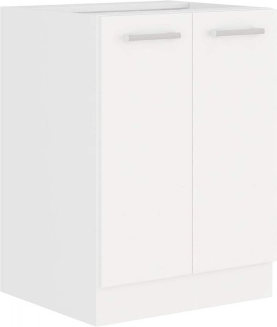 EKO White Unterschrank 60 in Weiss matt für deine Einbauküche - Bild 1