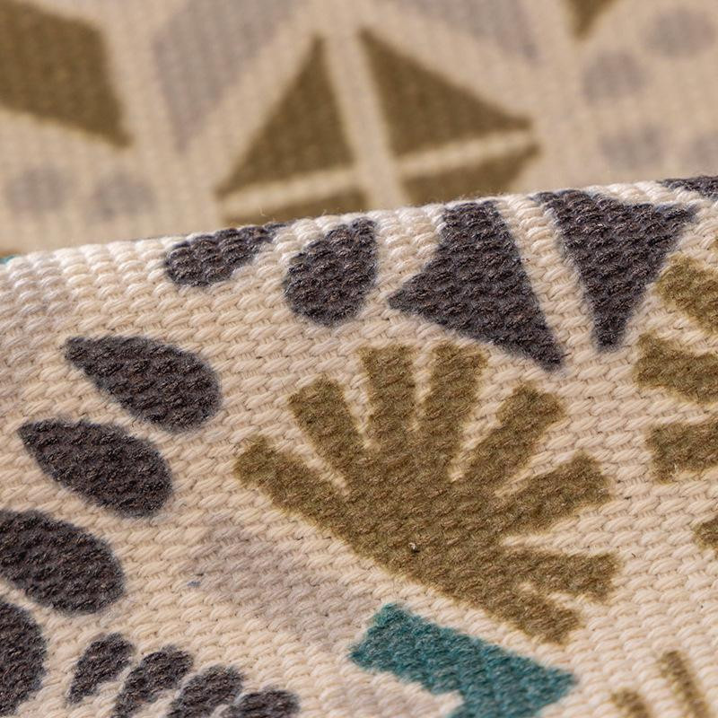 Super Six Sofakissen Bezug aus Baumwolle und Leinen in Beige, Nordisch Design, B/T: 65 x 70 cm - Bild 2