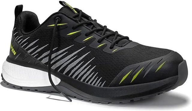 Elten Sicherheitshalbschuh Thunder XXSW Low ESD S3 S3 Black Green Größe 46 - Bild 1