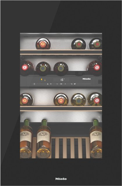 Miele Einbau Weintemperierschrank iG-1 in Obsidianschwarz - Bild 1