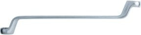 KS Tools CLASSIC Doppel-Ringschlüssel gekröpft aus Chrom-Vanadium in Silber, 55 x 60 mm - Bild 1