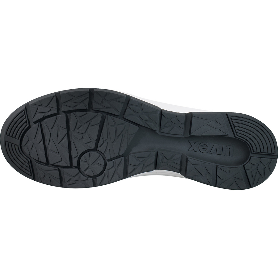 uvex 1 sport Sicherheitshalbschuhe S1 SRC aus Textil in Schwarz-Weiß, Größe 41 - Bild 2