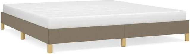 vidaXL Bettgestell aus Stoff in Taupe, B/T/H: 180 x 200 x 25 cm (Modell 11359173) - Bild 1