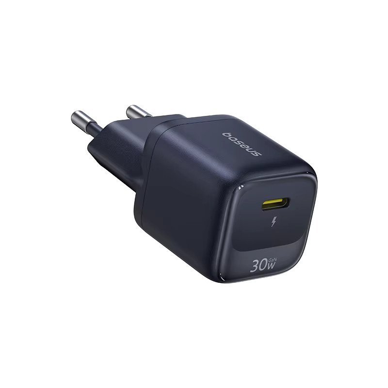 Baseus 30W USB-C GaN-Schnellladegerät mit PD3.0, QC3.0 und PPS in Schwarz - Bild 5