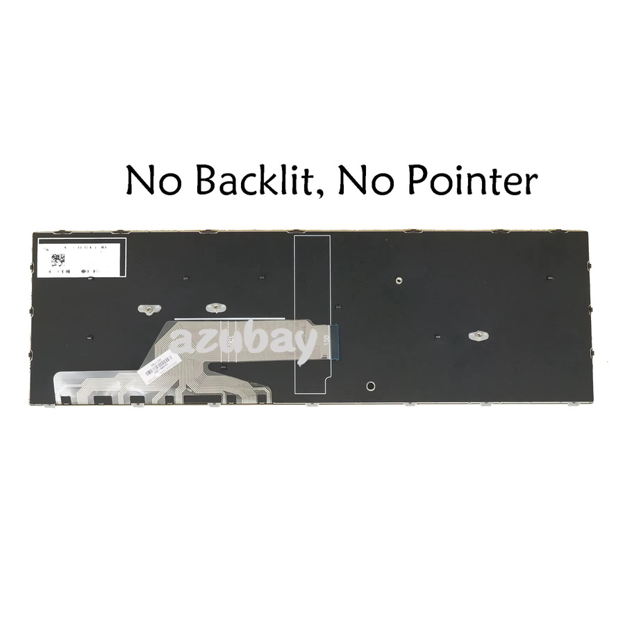 HP Laptop-Tastatur im Nordic-Layout für Probook 450 G5, 455 G5, 470 G5, 650 G4, 650 G5 in Schwarz - Bild 2