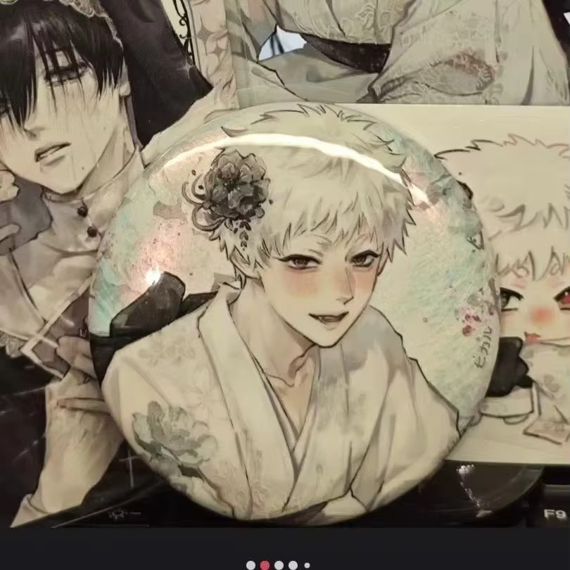 YiYuYiHua Brosche, Anime Die Sommer Hikaru Died, Weißblech - Bild 2