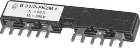 Eaton Drehstromschienenblock B3.1/2-PKZ0 in Schwarz - Bild 1