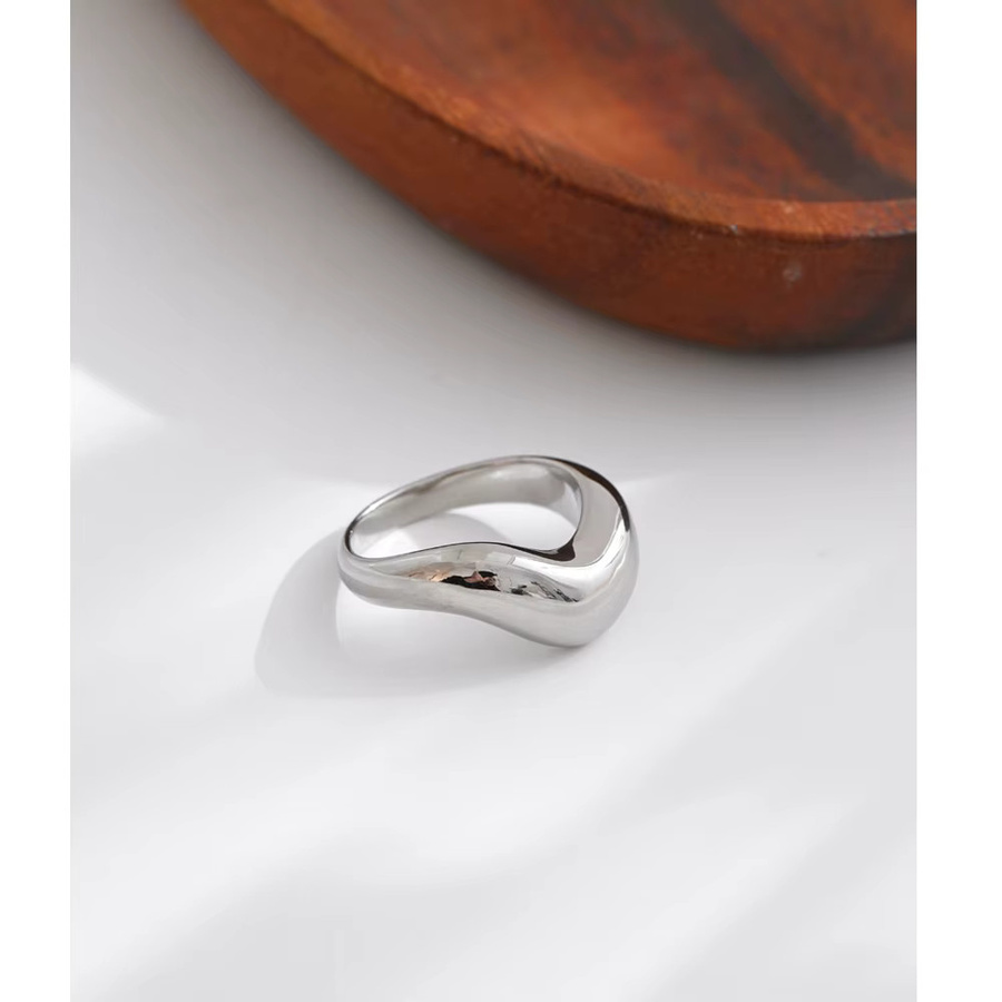 NiNice Ring, Edelstahl, Silber, Damen - Bild 2