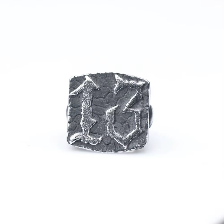 Herrenring Edelstahl, Silber, Vintage - Bild 2