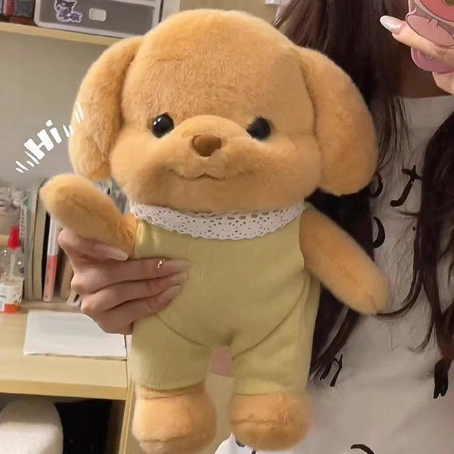 Semper Pudel Babypuppe, Plüsch, Welpe, Hund, 55cm - Bild 1