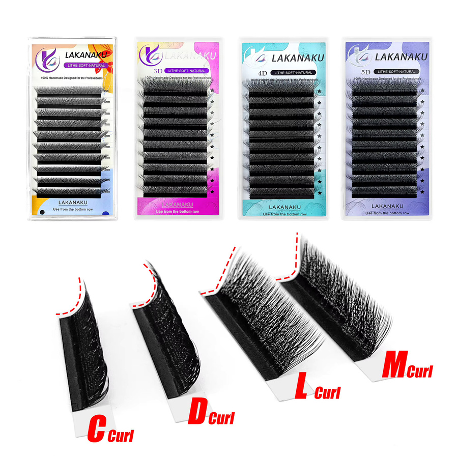 LAKANAKU Wimpern, Black, Natürlich - Bild 2