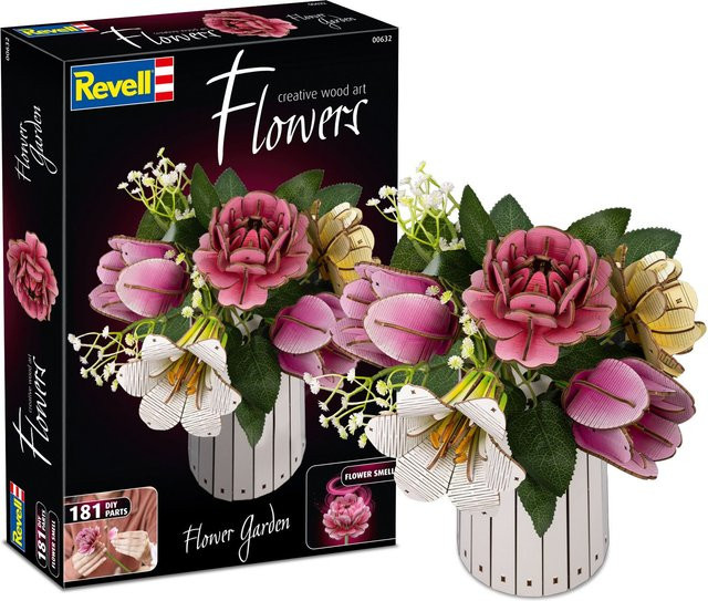 Revell Flower Garden Bausatz aus Holz ab 14 Jahren - Bild 1