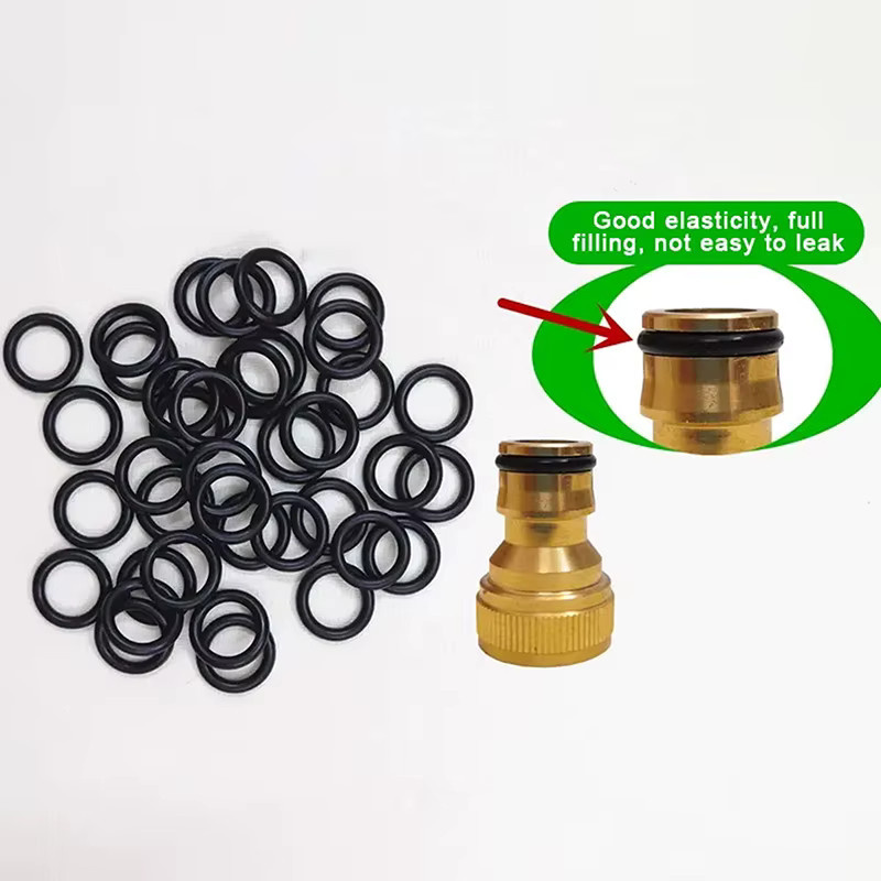 JETTING 50er Set O-Form Dichtungsringe aus Kunststoff in Schwarz für Gartengeräte und -ausrüstung - Bild 3