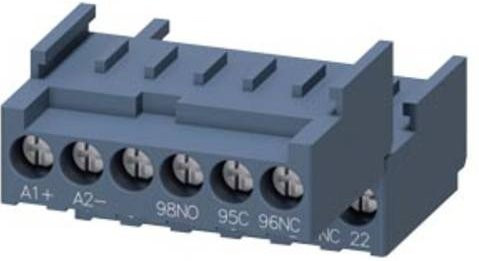Siemens 3RA6920-1B Steuerstromkreisklemme in Grau, B: 26,2 mm, L: 45 mm - Bild 1