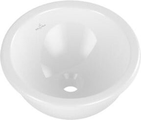 Villeroy & Boch Einbauwaschbecken LOOP& FRIENDS rund, weiß, Durchmesser: 39 cm - Bild 1