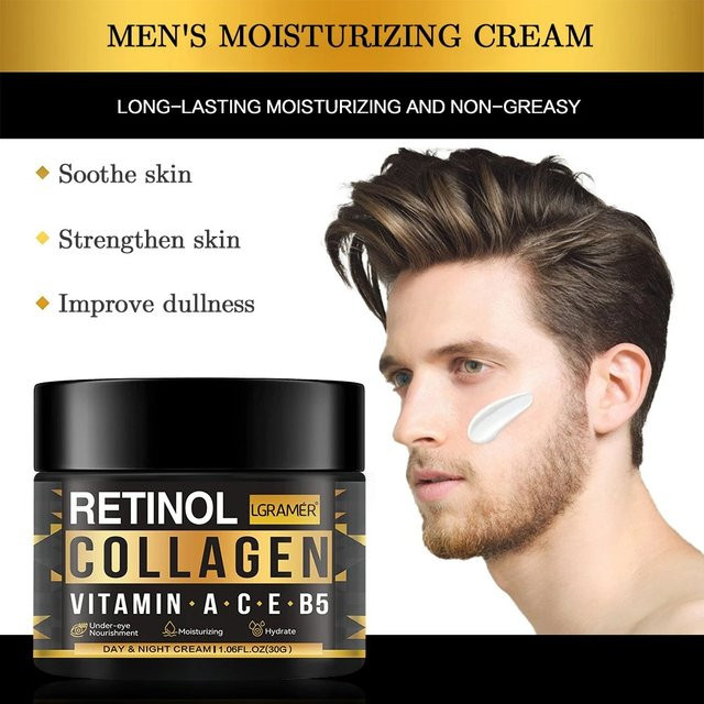 LGRAMER Retinol-Creme mit Kollagen, Gesicht, Empfindliche Haut - Bild 1