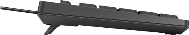 HP 125 WD Kabelschnittstelle Tastatur QWERTZ DE Schwarz USB - Bild 1