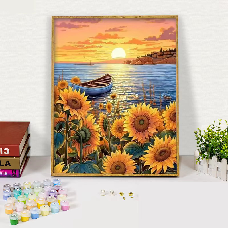 CHENISTORY Van Gogh Malen nach Zahlen, DIY-Kit, Leinwand - Bild 3