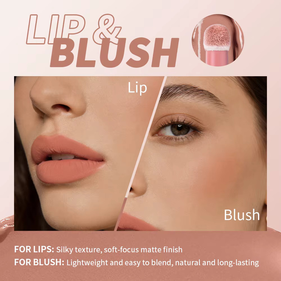 Lakerain Air Cushion Lippencreme 2-in-1 Lippen- und Wangenfarbe, Unisex - Bild 4