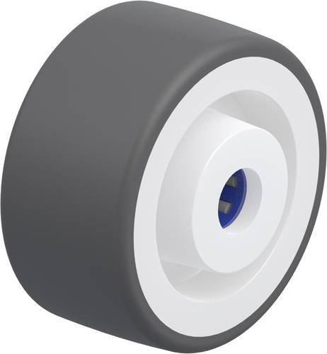 Blickle POTH 75/15XR Kunststoff-Rad in Grau und Weiß mit 75 mm Durchmesser und 200 kg Tragfähigkeit - Bild 1